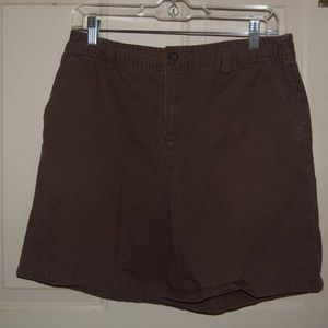White Stag Brown Shorts